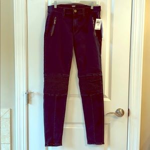 Hudson Stark Moto Super Skinny Jeans